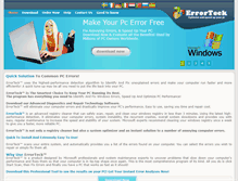 Tablet Screenshot of errorteck.com